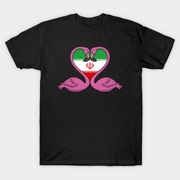 Flamingo Iran T-Shirt by RampArt